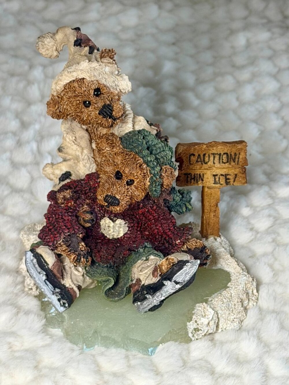 Vintage Boyds Bears & Friends Simone & Bailey Helping Hands Figurine
